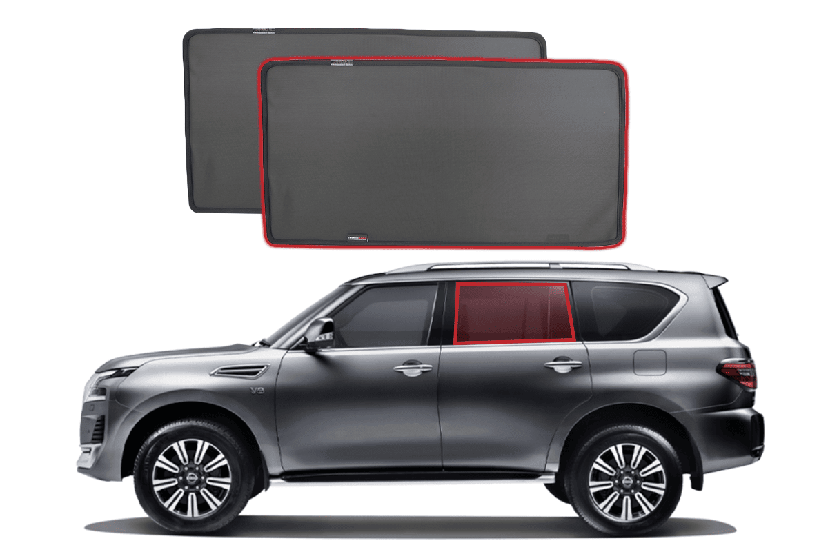 Nissan patrol on sale window shades