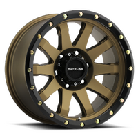 Raceline Clutch Alloy Wheel Bronze Set of 4 Wheels - Suits Gen 3 Isuzu D-Max, Gen 2 Isuzu MU-X & Gen 3 Mazda BT-50