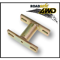 Roadsafe Suits Toyota Landcruiser 76, 78, 79 Series Front Swaybar Extension Bracket Kit 2007-On