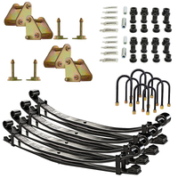 Terrain Tamer Parabolic Raised Leaf Spring Kit - Suits Toyota Landcruiser 40, 42, 45, 47 Series