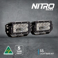 Ultra-Vision Nitro Maxx 55W LED Light Bar Kit (Pair)