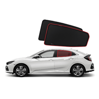 Honda Civic Hatchback 10th Generation Car Rear Window Shades (2015-2022)