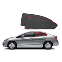 Honda Civic Sedan 9th Generation Car Rear Window Shades (FG; 2011-2016)