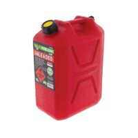 Fast Flow Plastic Fuel Can - Unleaded 10 Litre