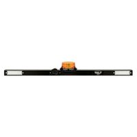 LED MINEBAR WITH 97db ALARM, BEACON & BUGGY WHIP PLATE