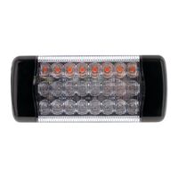 LED Stop/Tail/Ind Lamp 10-30v 500mm Lead