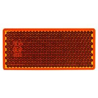 PKT 20 AMBER REFLECTOR 3M™ SELF ADHESVE MOUNTING BASE 70 x 30 x 6mm