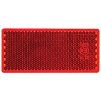 PKT 20 RED REFLECTOR 3M™ SELF ADHESVE MOUNTING BASE 70 x 30 x 6mm