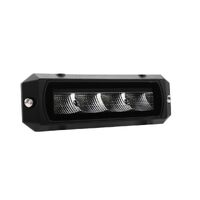 RCTNGLE LED WORKLAMP / REVERSE LMP 80x60Deg 9-36V 24W 4 LEDs BLK HSNG 3,200Lmns