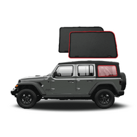 Jeep Wrangler Port Window Shades (JL/JT; 2018-Present)