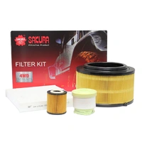 Sakura K-17010 Filter Service Kit fits Ford Ranger PX Mazda BT-50 UP/UR 2.2/3.2