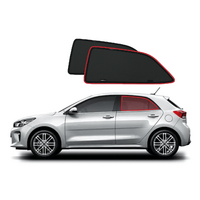 Kia Rio Hatchback 4th Generation (Global Version) Car Rear Window Shades (YB, SC; 2016-Present)