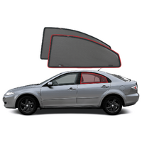 Mazda 6 Liftback 1st Generation Car Rear Window Shades (GG; 2002-2008)