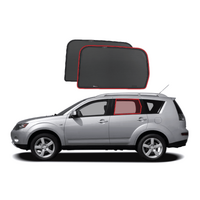 Mitsubishi Outlander 2nd Generation | Peugeot 4007 | Citroen C-Crosser Car Rear Window Shades (2006-2012)