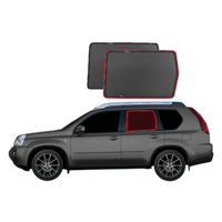 Nissan X-Trail 2nd Generation Car Rear Window Shades (T31; 2007-2013)