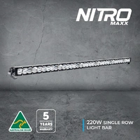 Ultra-Vision Nitro Maxx 220W 52″ Single Row Light Bar