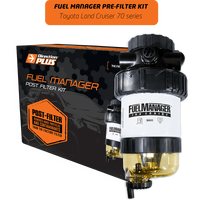 Direction Plus Fuel Manager Post-Filter Kit -  Suits Toyota Landcruiser 70 Series 