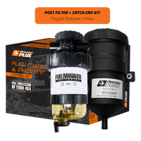 Direction Plus Fuel Manager Post-Filter + Catch Can Kit -  Suits Toyota Hilux And Fortuner 2.8L 