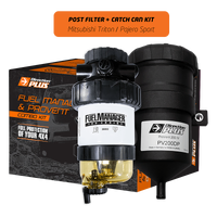 Direction Plus Fuel Manager Post-Filter + Catch Can Kit -  Triton And Pajero Sport 2.4L 