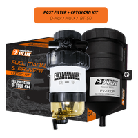 Direction Plus Fuel Manager Post-Filter + Catch Can Kit - Suits Isuzu D-Max/Mazda BT50/Isuzu MU-X 2020+