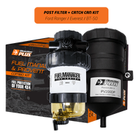 Direction Plus Fuel Manager Post-Filter + Provent Dual Kit -  Ranger / Everest / Mazda BT-50 