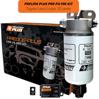 Direction Plus Preline-Plus Pre-Filter Kit -  Suits Toyota Landcruiser 70 