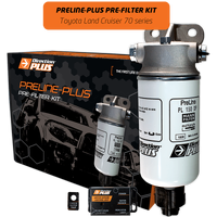 Direction Plus Preline-Plus Pre-Filter Kit -  Suits Toyota Landcruiser 70 Series 