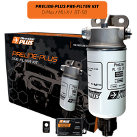 Direction Plus Preline-Plus Pre-Filter Kit -  Isuzu D-Max, Mu-X / Mazda BT-50 2020 - On 