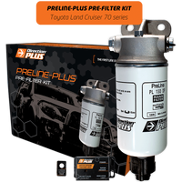 Direction Plus Preline-Plus Pre-Filter Kit -  Suits Toyota Landcruiser 70 Series 