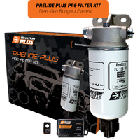 Direction Plus Preline-Plus Pre-Filter Kit -  Next-Gen Ranger / Everest & Vw Amarok 4Cyl & 6Cyl 