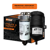 Direction Plus Preline-Plus Pre-Filter + Provent Catch Can Kit -  MV Triton 