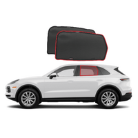 Porsche Cayenne SUV 3rd Generation Car Rear Window Shades (2018-Present)*