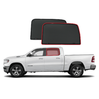 Ram 1500 Crew Cab 5th Generation Car Rear Window Shades (DT; 2019-Present)*