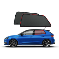 Skoda Fabia Hatchback Car Rear Window Shades (2015-2021)