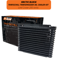 Direction Plus Transchill Arctic Black Transmission Cooler Kit -  Suits Toyota Landcruiser 200 