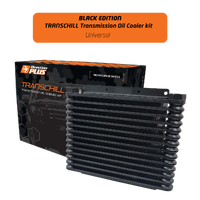 Direction Plus Transchill Arctic Black Transmission Cooler Kit -  Universal Kit -  