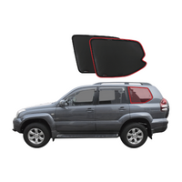 Suits Toyota LandCruiser Prado 120 Series | Lexus GX 470 Port Window Shades (J120; 2003-2009)