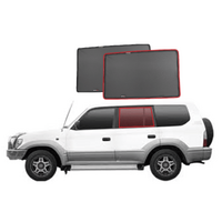 Suits Toyota LandCruiser 100/105 Series | Lexus LX Car Rear Window Shades (J100, J105; 1998-2007)