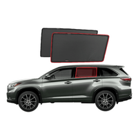 Suits Toyota Kluger/Highlander 3rd Generation Car Rear Window Shades (XU50; 2013-2020)