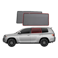 Suits Toyota Kluger/Highlander 2nd Generation Car Rear Window Shades (XU40; 2007-2013)