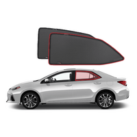 Suits Toyota Corolla Sedan 11th Generation Car Rear Window Shades (E170; 2013-2019)