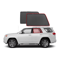 Suits Toyota 4Runner 5th Generation Car Rear Window Shades (N280; 2009-Present)