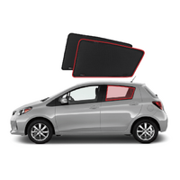 Suits Toyota Yaris/Vitz Hatchback 3rd Generation Car Rear Window Shades (XP130; 2010-2019)