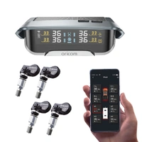 Oricom TPMS Real Time Tyre Pressure Monitoring System with Bluetooth & Phone App - 4 Internal Sensors