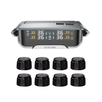 Oricom TPMS Real Time Tyre Pressure Monitoring System with Bluetooth & Phone App - 8 Sensor Kit