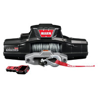 Warn ZEON 12-S Platinum Electric Winch 12000lbs Spydura Pro Synthetic Rope Hawse Fairlead