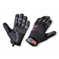 Warn Synthetic Leather Winch Gloves w/Kevlar Reinforcement - X-Large