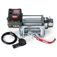 Warn M8 12V 8,000lbs Recovery Winch Steel Rope and Roller Fairlead