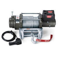 Warn M12 Heavy Duty 12000lb Recovery Electric Winch 12V Wire Rope & Roller Fairlead