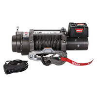 Warn M12-S 12000lb Recovery Electric Winch 12V Spydura Synthetic Rope & Hawse Fairlead